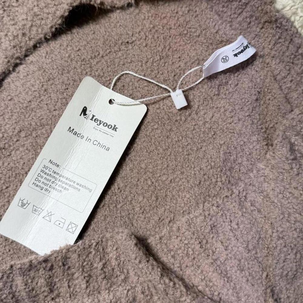 Long Cozy Cardigan Heavyweight Muted Mauve Plus Size 20 NWT - Picture 3 of 5